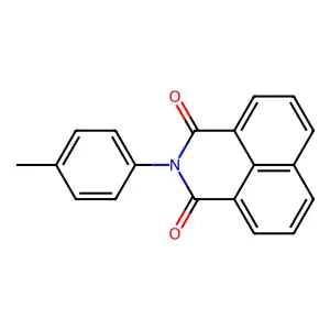 2-(4-methylphenyl)-1H-benzo[de]isoquinoline-1,3(2H)-dione structure