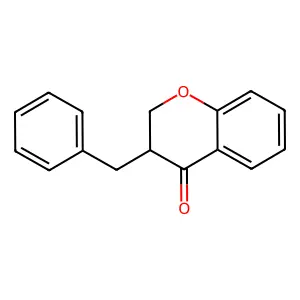 3-Benzyl-chroman-4-one structure