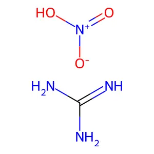 硝酸胍 structure