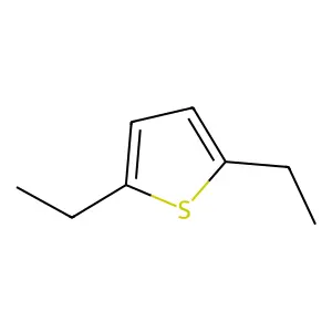 2,5-Diethylthiophene structure