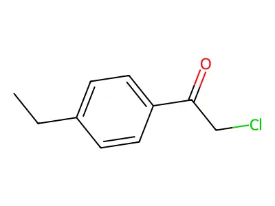 2-Chloro-1-(4-ethylphenyl)ethanone structure