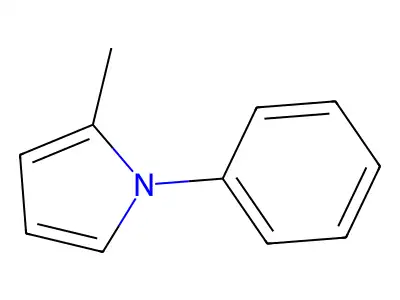 2-Methyl-1-phenyl-pyrrole structure