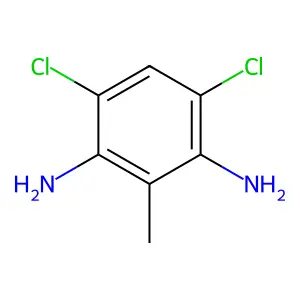 4,6-二氯-2-甲基-1,3-苯二胺 structure