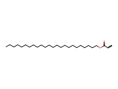 Tetracosyl acrylate structure