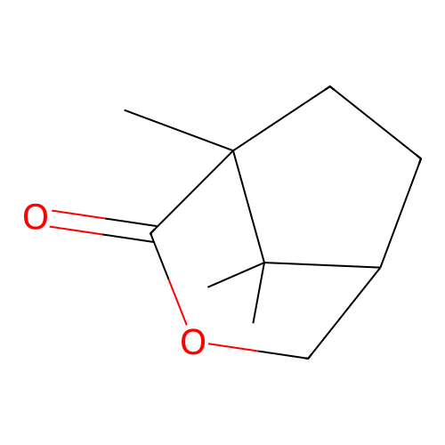 1,8,8-Trimethyl-3-oxabicyclo[3.2.1]octan-2-one structure