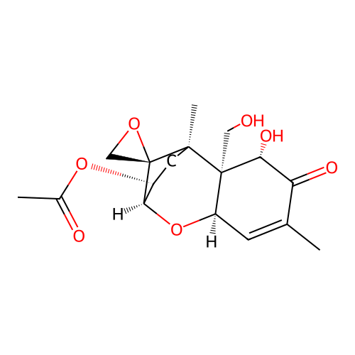 3-Acetyldeoxynivalenol structure