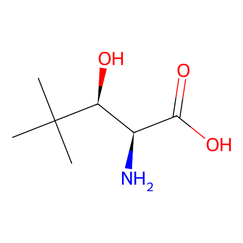 (2S,3R)-2-Amino-3-Hydroxy-4,4-Dimethylpentanoic Acid structure