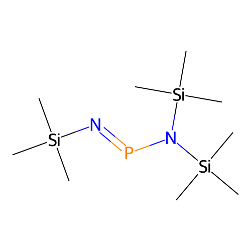 Phosphenimidous amide, tris(trimethylsilyl)- structure