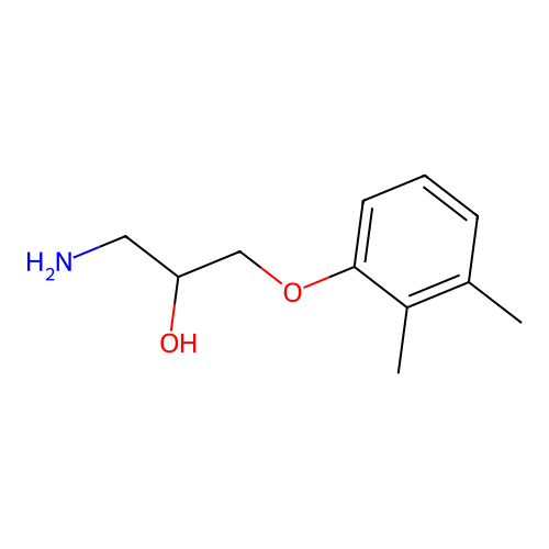 1-Amino-3-(2,3-dimethyl-phenoxy)-propan-2-ol structure