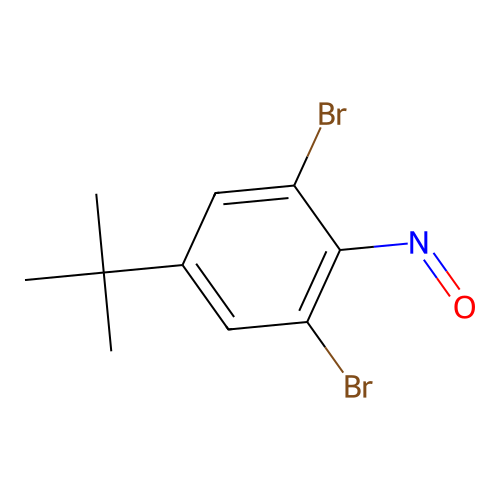 1,3-Dibromo-5-tert-butyl-2-nitrosobenzene structure