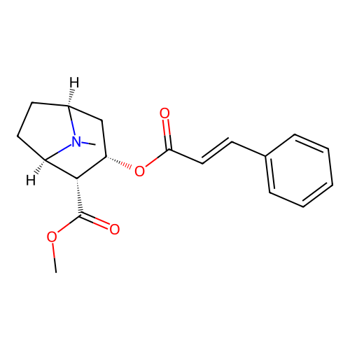 Cinnamoylcocaine structure
