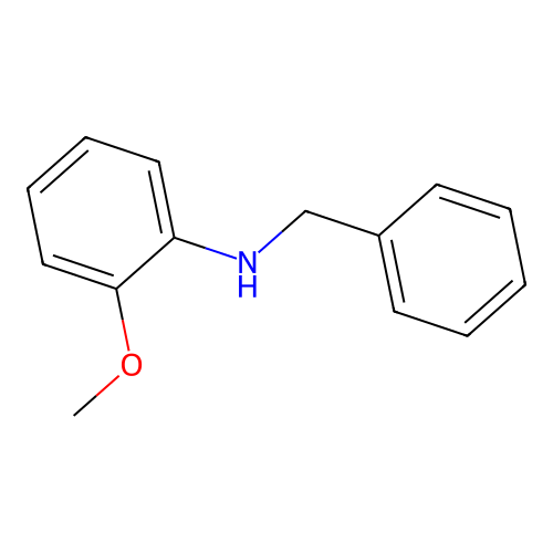 N-Benzyl-N-(2-methoxyphenyl)amine structure