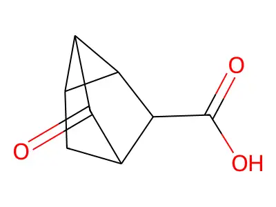 Nortricyclanone structure