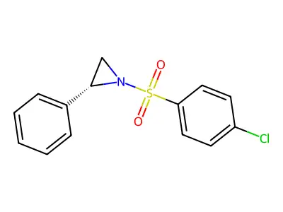 1-(4-Chloro-benzenesulfonyl)-2-phenyl-aziridine structure