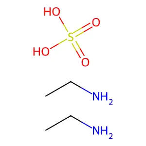 硫酸二乙胺盐 structure
