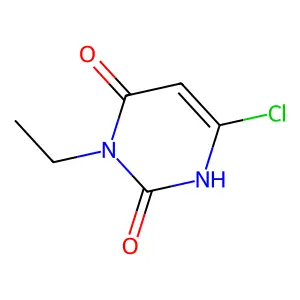 6-Chloro-3-ethyl-1,2,3,4-tetrahydropyrimidine-2,4-dione structure