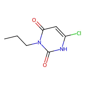 6-chloro-3-propylpyrimidine-2,4(1H,3H)-dione structure