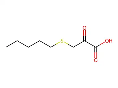 Ethanethiol, 2-((2-(3-methylcyclohexyl)butyl)amino)-, hydrochloride structure