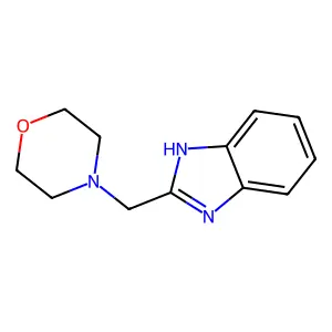 2-Morpholin-4-ylmethyl-1H-benzoimidazole structure