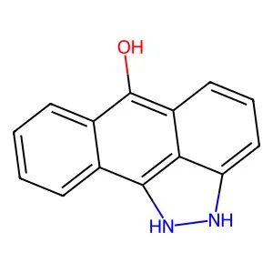 Dibenz[cd,g]indazol-6-ol, 1,2-dihydro- structure