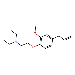N,N-Diethyl-2-[2-methoxy-4-(prop-2-en-1-yl)phenoxy]ethan-1-amine structure