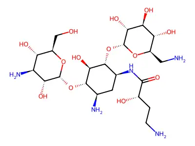 Amikacin impurity A structure