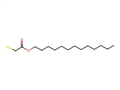 Tridecyl mercaptoacetate structure