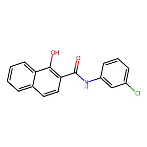 Ethanethiol, 2-((4-(2-isopropylphenoxy)butyl)amino)-, hydrochloride structure