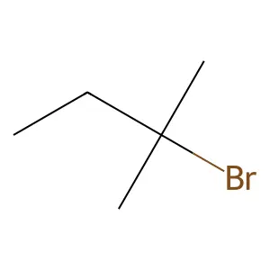 2-Bromo-2-methylbutane structure
