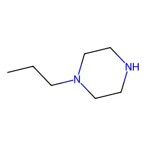 1-Propylpiperazine hydrochloride structure
