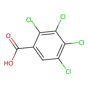 2,3,4,5-Tetrachlorobenzoic Acid structure