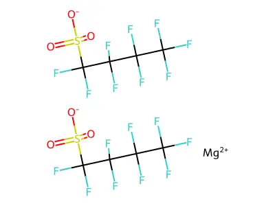 Magnesium nonafluorobutanesulfonate structure