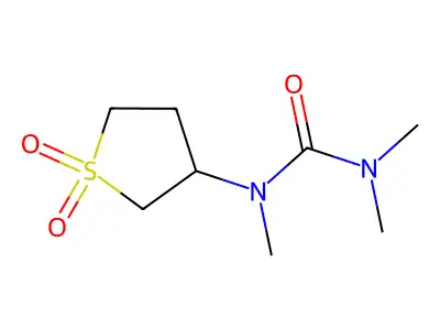 1-(1,1-Dioxidotetrahydrothiophen-3-yl)-1,3,3-trimethylurea structure