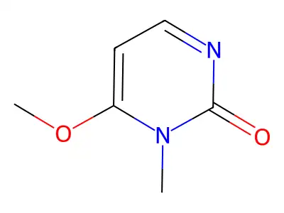 6-Methoxy-1-methylpyrimidin-2(1H)-one structure