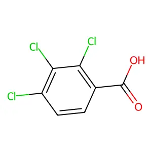 2,3,4-Trichlorobenzoic acid structure