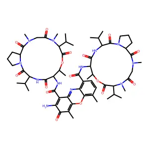 放线菌素 structure