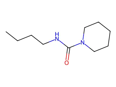n-Butylpiperidine-1-carboxamide structure