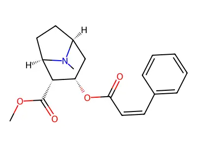 Cinnamoylcocaine structure