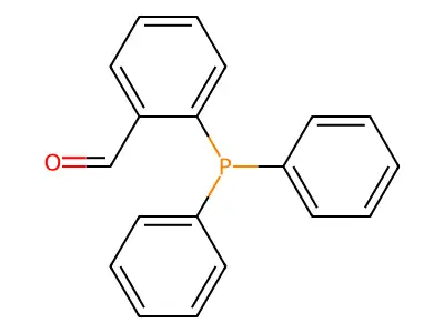 2-二苯基膦基苯甲醛 structure