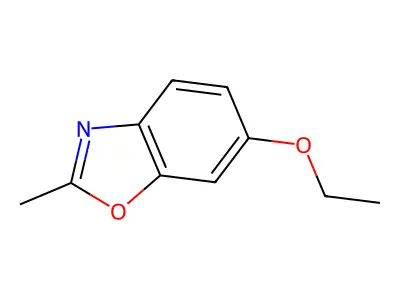 Benzoxazole, 6-ethoxy-2-methyl- structure
