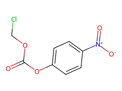 Chloromethyl 4-nitrophenyl carbonate structure