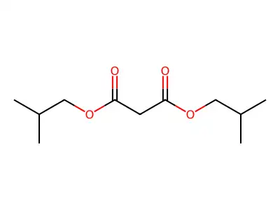 Diisobutyl malonate structure