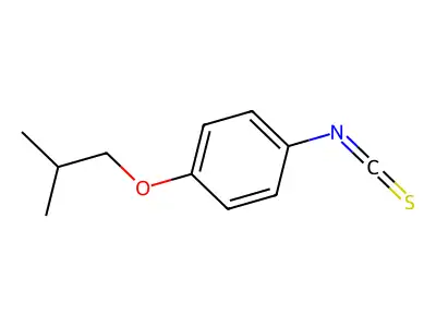 1-Isothiocyanato-4-(2-methylpropoxy)benzene structure