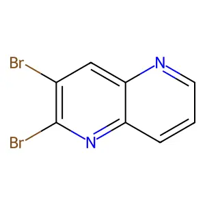 2,3-Dibromo[1,5]naphthyridine structure