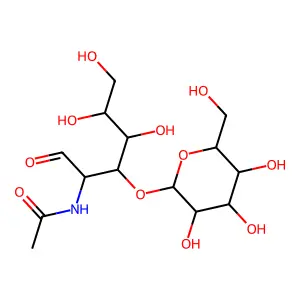 Lacto-N-biose I structure