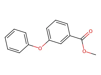 Methyl 3-phenoxybenzoate structure