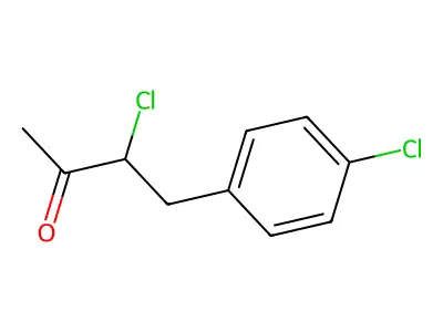 3-Chloro-4-(4-chlorophenyl)-2-butanone structure