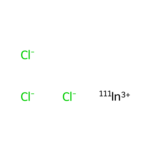 Indium IN 111 chloride [hsdb] structure