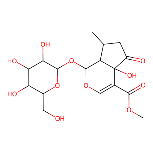 Hastatoside [M+H]+ structure