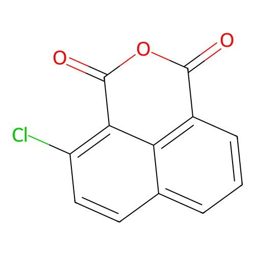 4-Chloro-1H,3H-naphtho(1,8-cd)pyran-1,3-dione structure